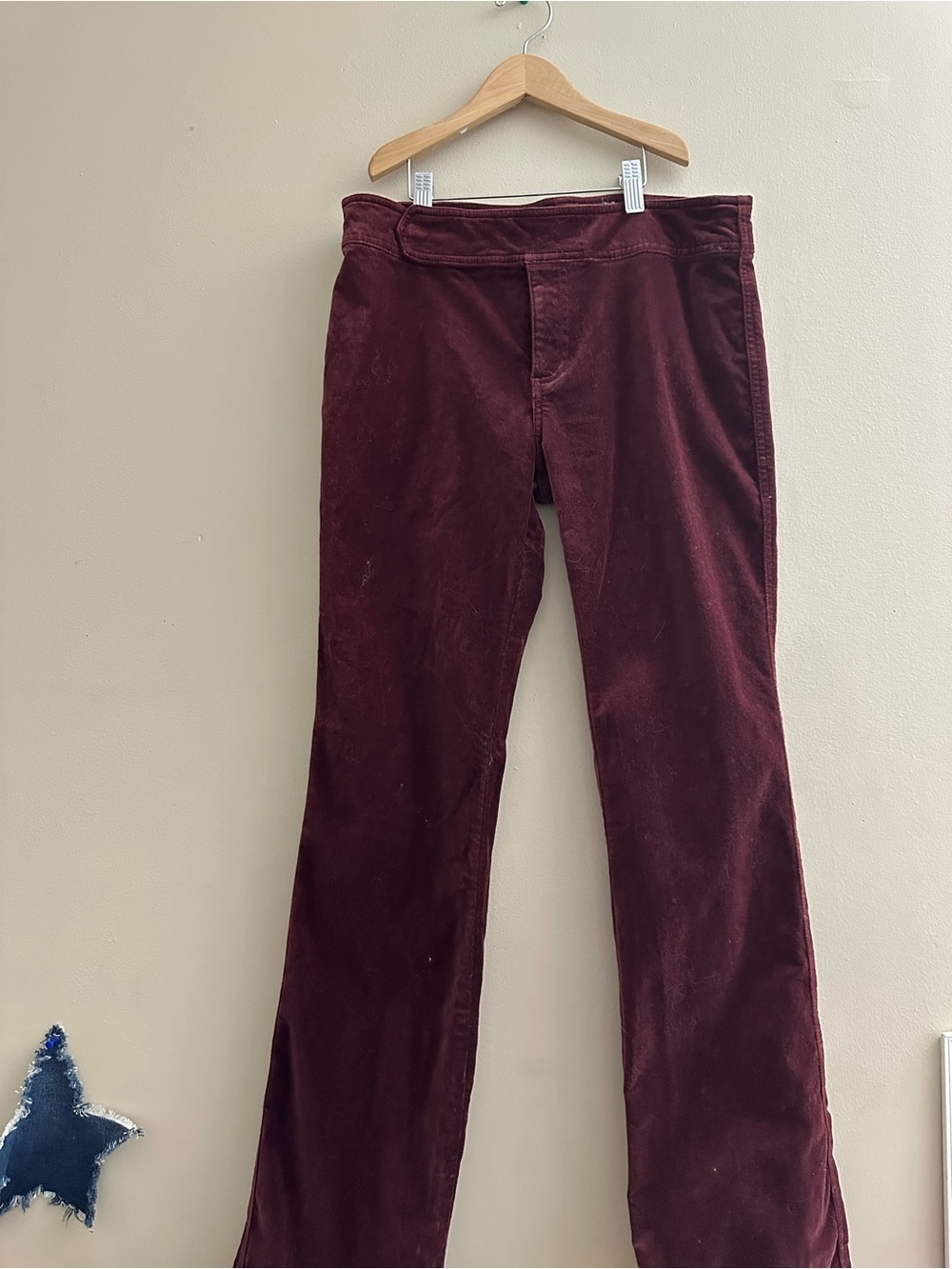 Burgundy Corduroy Pants